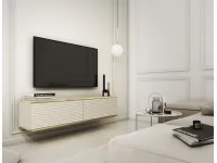 TV стол ORO MDF 135 бежевый pilt 2