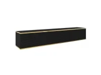 TV стол ORO MDF 175 черный pilt 3