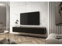 TV стол ORO MDF 175 черный pilt 2