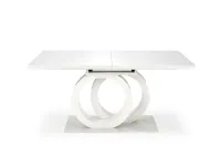 Стол раздвижной GALARDO белый-золотой pilt 7