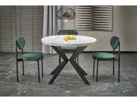 Стол раздвижной PERONI белый мрамор pilt 3