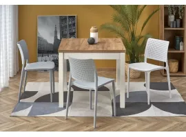 Стол раздвижной TIAGO KW дуб крафт / белый