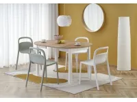 Стол раздвижной RINGO дуб крафт / белый pilt 2