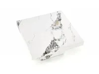 Журнальный стол MONOLIT белый мрамор pilt 5