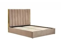 Кровать 160x200 PALAZZO бежевая - с подъемным механизмом pilt 8