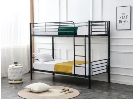 Кровать двухъярусная BUNKY 90 черная