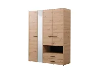 Шкаф для одежды LEON 4K2FO pilt 3