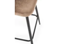 Барный стул низкий H96 бежевый pilt 8