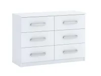 Комод RIVIERA 6S белый pilt 2