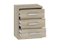 Комод RIVIERA 3S сонома pilt 3