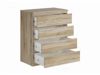 Комод MALTA 4S сонома pilt 3