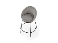 Барный стул низкий H-118 серый pilt 8