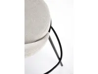 Барный стул низкий H-118 бежевый pilt 6