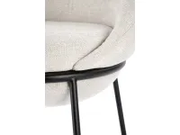 Барный стул низкий H-118 бежевый pilt 5