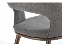 Барный стул низкий H-114 серый pilt 5