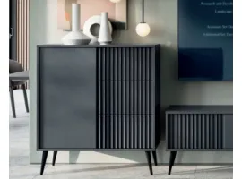 Комод BARCELONA 1D3S Антрацит