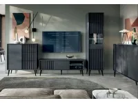 Комод BARCELONA 2D3S Антрацит pilt 3