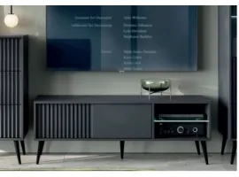 TV стол BARCELONA 1K Антрацит