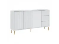 Комод BARCELONA 3D3S Белый pilt 2