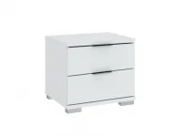 Тумбочка PRAGA 2S белый pilt 2