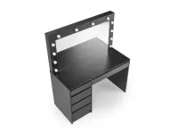 Туалетный столик HOLLYWOOD XL черный pilt 7