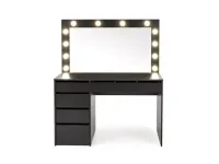 Туалетный столик HOLLYWOOD XL черный pilt 3