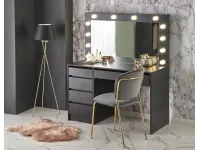 Туалетный столик HOLLYWOOD XL черный pilt 2