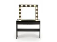 Туалетный столик HOLLYWOOD черный pilt 3