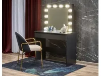 Туалетный столик HOLLYWOOD черный pilt 2