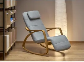 Кресло-качалка PRIME серый