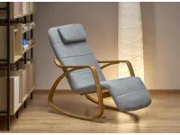 Кресло-качалка PRIME серый pilt 2