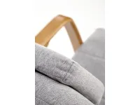 Кресло-качалка PRIME серый pilt 6