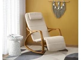 Кресло-качалка PRIME бежевый