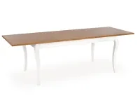 Pikendatav laud WINDSOR tamm / valge pilt 4