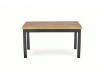 Pikendatav laud TIAGO tamm craft / must pilt 6