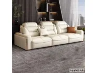 Диван-кровать Premium Italian Genuine Leather Sectional Sofa Sets Couch Sofas with 4 seat pilt 5