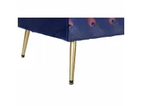 Диван Diivan DKD Home Decor S3021761 Kuldne Lillla Metall Plastmass pilt 4