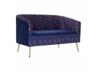 Диван Diivan DKD Home Decor S3021761 Kuldne Lillla Metall Plastmass pilt 2