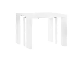 Стол раздвижной HELENA белый