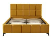 Кровать 160x200 CARLA желтая pilt 4
