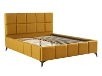 Кровать 160x200 CARLA желтая pilt 5