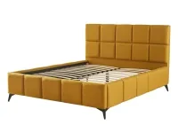 Кровать 160x200 CARLA желтая pilt 3