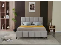 Кровать 160x200 CARLA светло-серая pilt 3