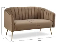 Диван AC 2405 - Коричневый pilt 5