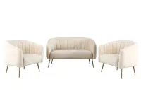 Кресло AC 2405 - Кремовое pilt 5