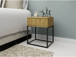 Тумбочка TRENDY SN-1 Дуб артисан pilt