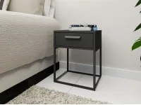 Тумбочка TRENDY SN-3 Антрацит pilt 2