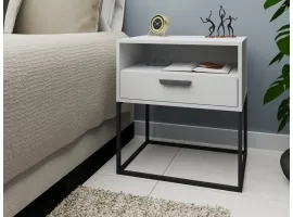 Тумбочка TRENDY SN-4 Белая