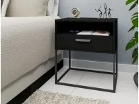 Тумбочка TRENDY SN-4 Антрацит pilt 2