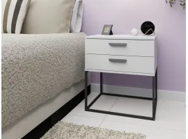 Тумбочка TRENDY SN-6 Белая